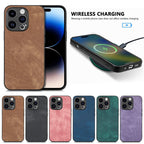 Vintage Leather PC Back Cover Phone Case, For iPhone 11 Pro, For iPhone X / XS, For iPhone XR, For iPhone XS Max