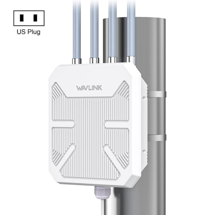 WAVLINK WN573HX1 WiFi 6 AX1800 IP67 Waterproof Outdoor Dual Band Wireless WiFi Routers, US Plug, EU Plug, UK Plug, AU Plug – Waterproof US Plug