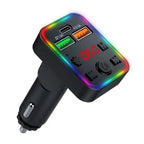 P22 Support MP3 Player USB Port Bluetooth FM Transmitter in-Car Adapter PD Car Charger, P22 P22