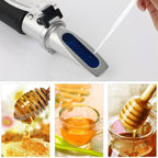 High Concentration Brix Be Water 3 in 1 58%~92% Honey Refractometer Bees Sugar Food ATC RZ127 Default Title
