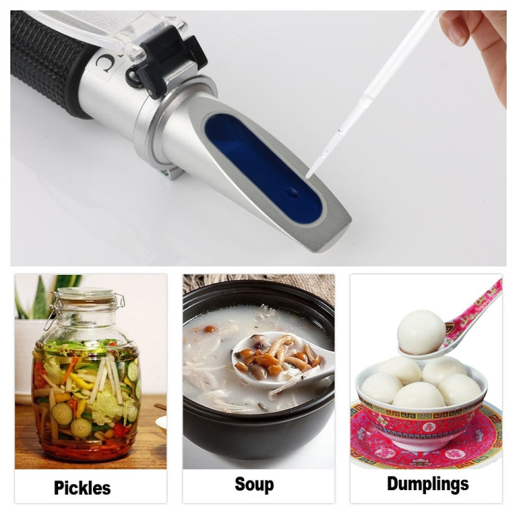 Refractometer Optical Salinity Concentration Handheld High Precision Measuring Tool RZ112 0~28% Default Title