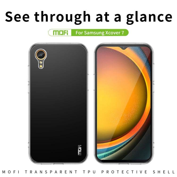 MOFI Ming Series Ultra-thin TPU Phone Case, For Samsung Galaxy Xcover 7, For Samsung Galaxy A55, For Samsung Galaxy A35, For Samsung Galaxy S24 Ultra 5G, For Samsung Galaxy S24+ 5G, For Samsung Galaxy S24 5G, For Samsung Galaxy A05                     ...