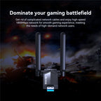 LB-LINK WDN1800H Esports Gaming USB 3.0 WiFi6 AX1800M Gigabit Wireless Network Card – Durable Build, Easy to Use