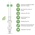 WAVLINK WN570HN2 With PoE Powered WAN/ AP / Repeater Mode 300Mbps Outdoor Router, US Plug, UK Plug, EU Plug, AU Plug – Data Transmission