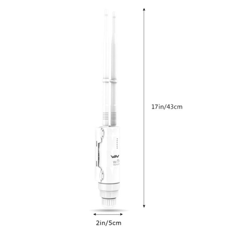 WAVLINK WN570HN2 With PoE Powered WAN/ AP / Repeater Mode 300Mbps Outdoor Router, US Plug, UK Plug, EU Plug, AU Plug – Data Transmission