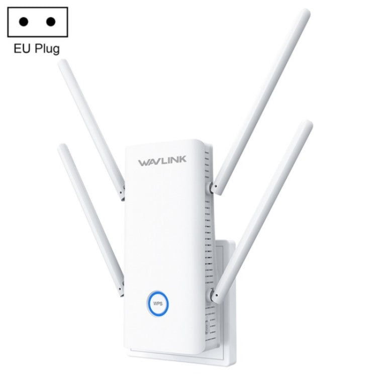WAVLINK WN583AX1 Ethernet Port AX1800 WiFi6 1.8Gbps Dual Band WiFi Booster Wireless Router, EU Plug – Durable Build, Easy to Use EU Plug