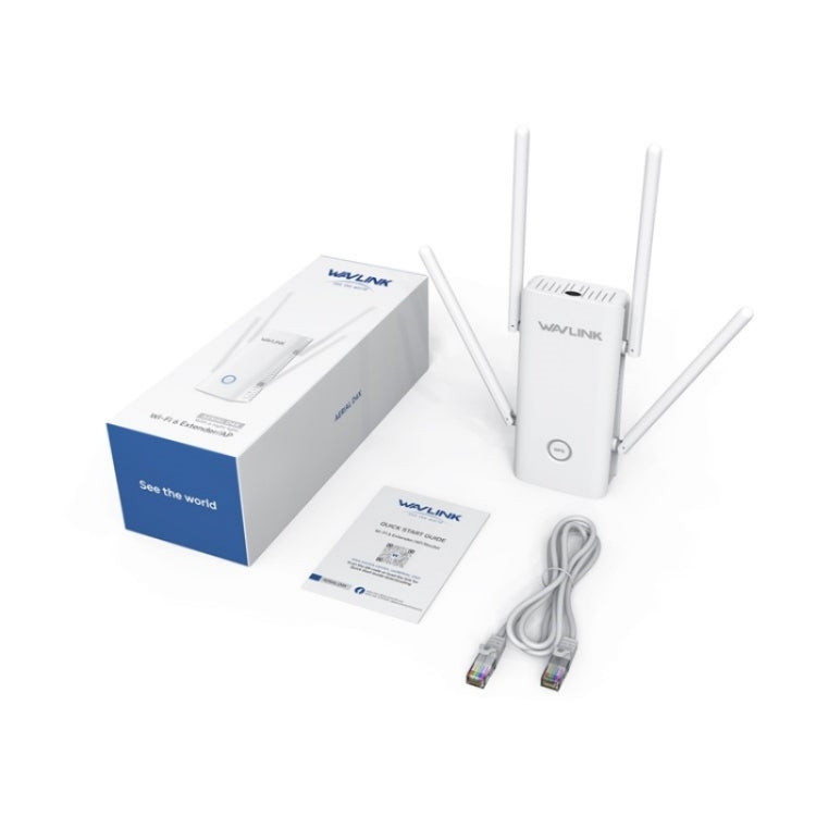 WAVLINK WN583AX1 Ethernet Port AX1800 WiFi6 1.8Gbps Dual Band WiFi Booster Wireless Router, EU Plug – Durable Build, Easy to Use