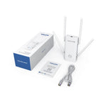 WAVLINK WN583AX1 Ethernet Port AX1800 WiFi6 1.8Gbps Dual Band WiFi Booster Wireless Router, EU Plug – Durable Build, Easy to Use