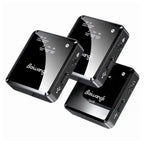 SX39 For iPhone Lavalier Wireless Noise Reduction Microphone with Dual Transmitter + Receiver, For iPhone For iPhone