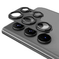 ENKAY Hat-Prince 9H Rear Camera Lens Aluminium Alloy Tempered Glass Film, For Samsung Galaxy S24 Ultra 5G For Samsung Galaxy S24 Ultra 5G Black