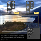 ENKAY Hat-Prince 9H Rear Camera Lens Aluminium Alloy Tempered Glass Film, For Samsung Galaxy S24 Ultra 5G