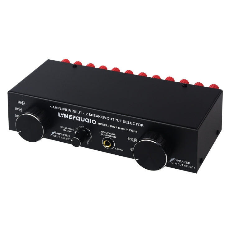 4 Input 2 Output or 2 In 4 Out Power Amplifier Speaker Selector Switcher, 4 Input 2 Output or 2 In 4 Out 4 Input 2 Output or 2 In 4 Out