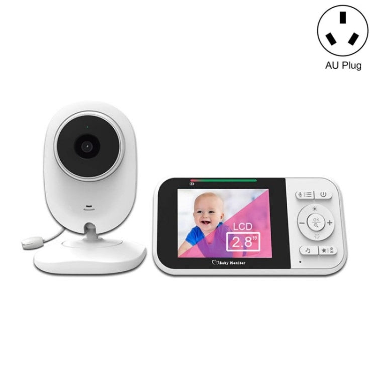 Temperature Detection 2 Way Voice Baby Security Video Camera 2.8-inch LCD Baby Monitor, 218 – Durable Build, Easy to Use 218 AU Plug