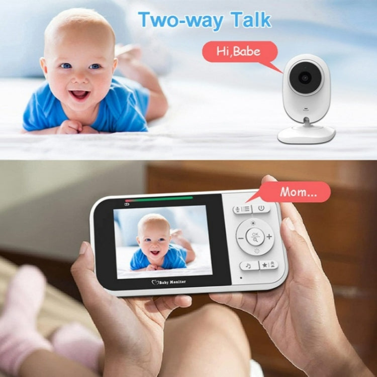Temperature Detection 2 Way Voice Baby Security Video Camera 2.8-inch LCD Baby Monitor, 218 – Durable Build, Easy to Use