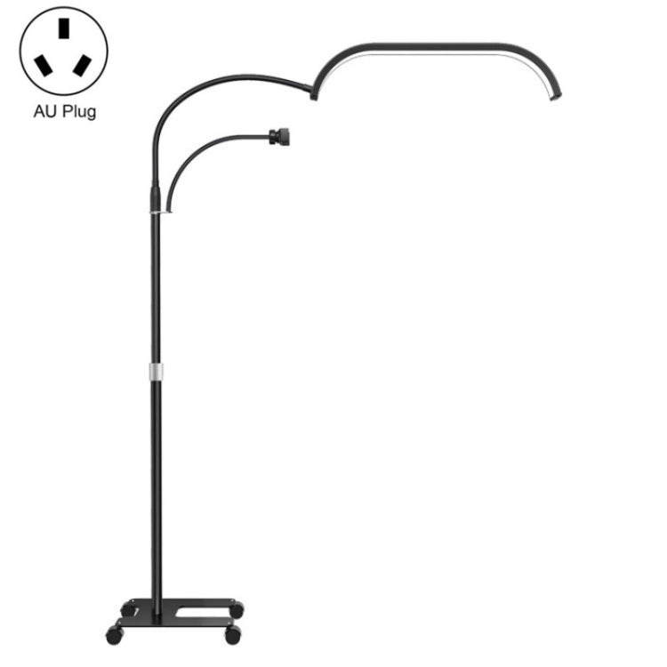 HD-G63X Floor Standing Remote Dimming LED Moon Lamp Manicure Eyelash Beauty Lamp, US Plug, UK Plug, EU Plug, AU Plug AU Plug