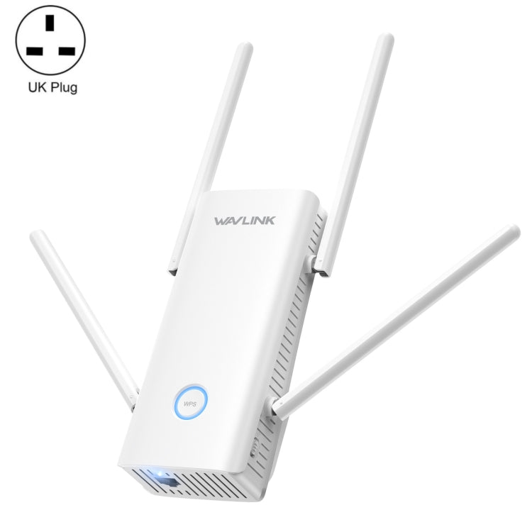 Wavlink WN583AX3 AX3000 Dual Band WiFi Repeater/AP/Router/Mesh Mode WiFi Extender, US Plug, UK Plug, AU Plug, EU Plug – Durable Build, Easy to Use UK Plug