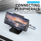 ADS-307 Data Transfer OTG Adapter USB / Type-C / Micro Plug SD TF Card U-Disk Reader, ADS-307 – Aluminum Alloy