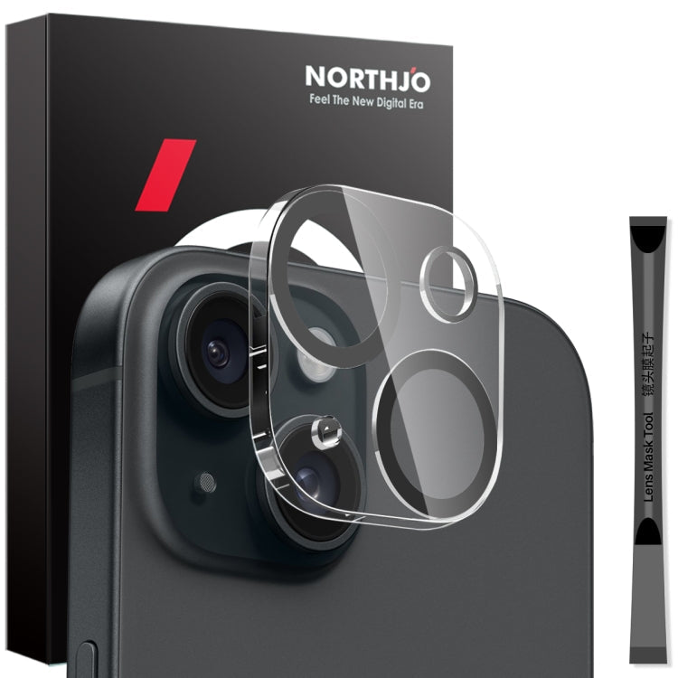 NORTHJO Camera Lens Protector 3D Night Shot Tempered Glass Film – Tempered Glass, For iPhone 17e / 16e, For iPhone 17 Pro Max, For iPhone 17 Pro, For iPhone 17, For iPhone Air, For iPhone 16 Pro / 16 Pro Max, For iPhone 16 / 16 Plus
