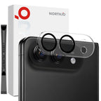 NORTHJO Camera Lens Protector 3D Night Shot Tempered Glass Film – Tempered Glass, For iPhone 17e / 16e, For iPhone 17 Pro Max, For iPhone 17 Pro, For iPhone 17, For iPhone Air, For iPhone 16 Pro / 16 Pro Max, For iPhone 16 / 16 Plus