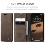 CaseMe 013 Multifunctional Horizontal Flip Leather Phone Case, For iPhone 17e / 16e, For iPhone 17 Pro Max, For iPhone 17 Pro, For iPhone 17