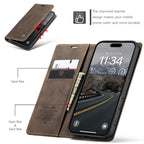 CaseMe 013 Multifunctional Horizontal Flip Leather Phone Case, For iPhone Air, For iPhone 16 Pro Max, For iPhone 16 Pro, For iPhone 16 Plus