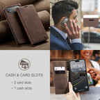 CaseMe 013 Multifunctional Horizontal Flip Leather Phone Case, For iPhone Air, For iPhone 16 Pro Max, For iPhone 16 Pro, For iPhone 16 Plus
