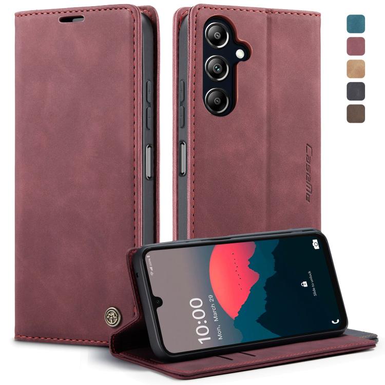 CaseMe 013 Multifunctional Horizontal Flip Leather Phone Case – Card Slot, Flip, Leather, For Samsung Galaxy A16 5G