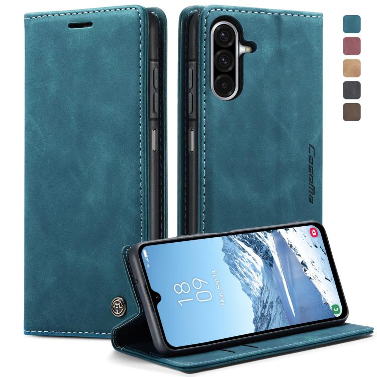 CaseMe 013 Multifunctional Horizontal Flip Leather Phone Case, For Galaxy A26 5G, For Galaxy A36 5G, For Galaxy S25 5G, For Galaxy S25+ 5G For Galaxy A26 5G Blue