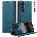 CaseMe 013 Multifunctional Horizontal Flip Leather Phone Case, For Galaxy S26 FE 5G, For Galaxy S26+ 5G, For Galaxy S26 Ultra 5G, For Galaxy S26 5G For Galaxy S26 FE 5G Blue