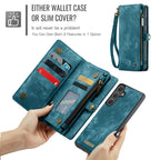 CaseMe 008 Detachable Multifunctional Leather Phone Case, For Samsung Galaxy S25+ 5G, For Samsung Galaxy S25 Ultra 5G, For Samsung Galaxy A16 5G