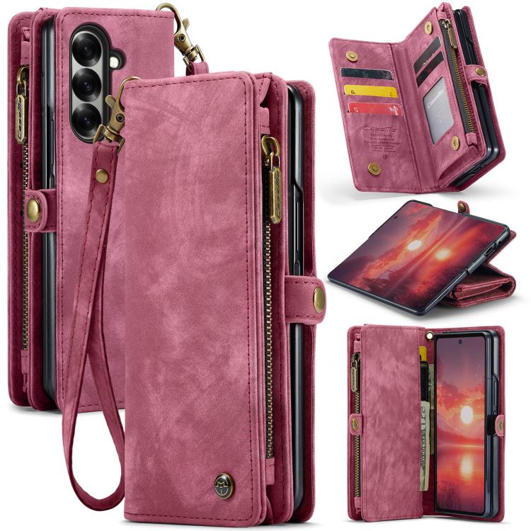 CaseMe 008 Detachable Multifunctional Leather Phone Case, For Samsung Galaxy A57 5G, For Samsung Galaxy A37 5G, For Samsung Galaxy A17, For Samsung Galaxy Z Fold7