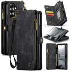 CaseMe 008 Detachable Multifunctional Leather Phone Case, For Samsung Galaxy A57 5G, For Samsung Galaxy A37 5G, For Samsung Galaxy A17, For Samsung Galaxy Z Fold7