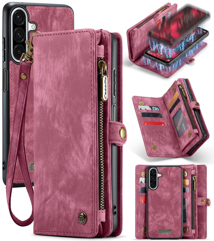CaseMe 008 Detachable Multifunctional Leather Phone Case, For Samsung Galaxy A57 5G, For Samsung Galaxy A37 5G, For Samsung Galaxy A17, For Samsung Galaxy Z Fold7