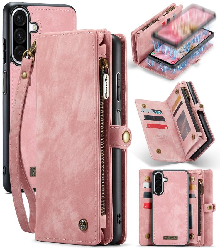 CaseMe 008 Detachable Multifunctional Leather Phone Case, For Samsung Galaxy A57 5G, For Samsung Galaxy A37 5G, For Samsung Galaxy A17, For Samsung Galaxy Z Fold7