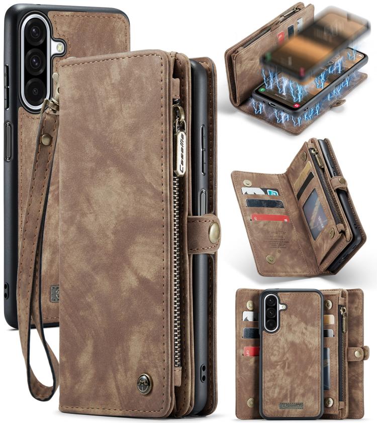 CaseMe 008 Detachable Multifunctional Leather Phone Case, For Samsung Galaxy A57 5G, For Samsung Galaxy A37 5G, For Samsung Galaxy A17, For Samsung Galaxy Z Fold7