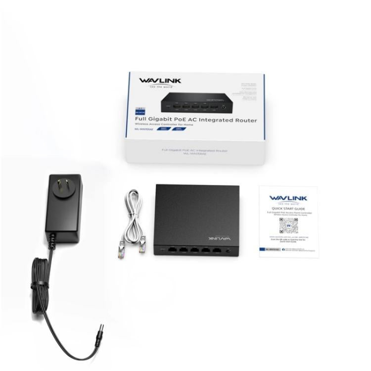 WAVLINK WN701AE IEEE 802.3AF / AT Auto-Discovery Centralized AP Management Poe Switch, US Plug, UK Plug, EU Plug, AU Plug – Data Transmission