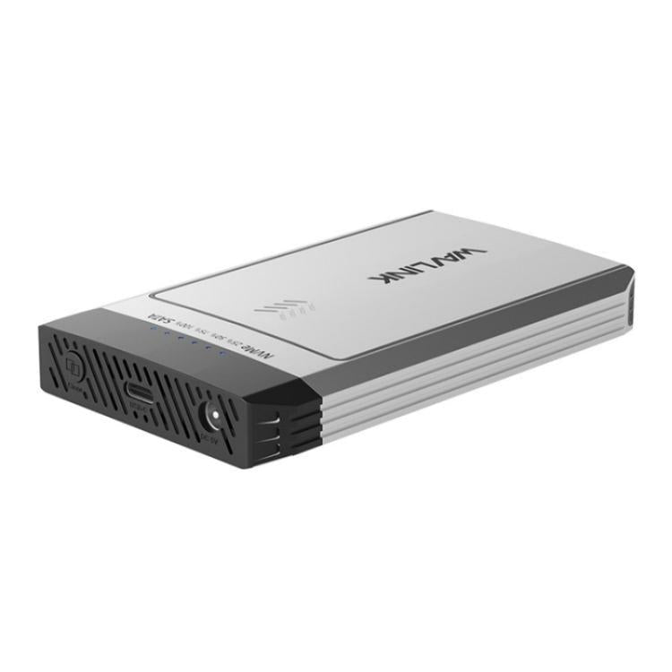 WAVLINK ST347 One-Click Offline Clone Dual Slot M.2 SSD Enclosure USB-C 3.2 Gen2 10Gbps, ST347 – Durable Build, Easy to Use ST347 AU Plug