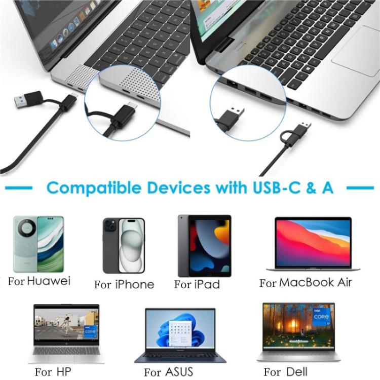 WAVLINK ST347 One-Click Offline Clone Dual Slot M.2 SSD Enclosure USB-C 3.2 Gen2 10Gbps, ST347 – Durable Build, Easy to Use