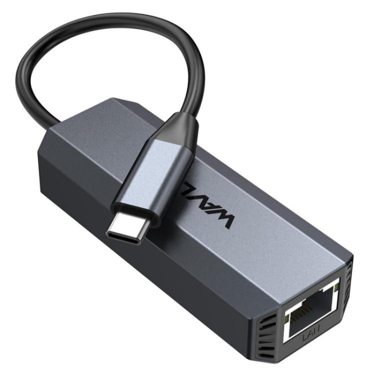 WAVLINK WL-NWU341G Laptop USB-C to 5000Mbps RJ45 LAN Ethernet Network Adapter, NWU341G – Aluminum Alloy NWU341G
