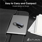 WAVLINK WL-NWU341G Laptop USB-C to 5000Mbps RJ45 LAN Ethernet Network Adapter, NWU341G – Aluminum Alloy