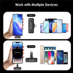 WAVLINK WS-WAJ606C1 Lavalier Noise Reduction Wireless Microphone with 8 Pin RX Receiver, WS-WAJ606C1