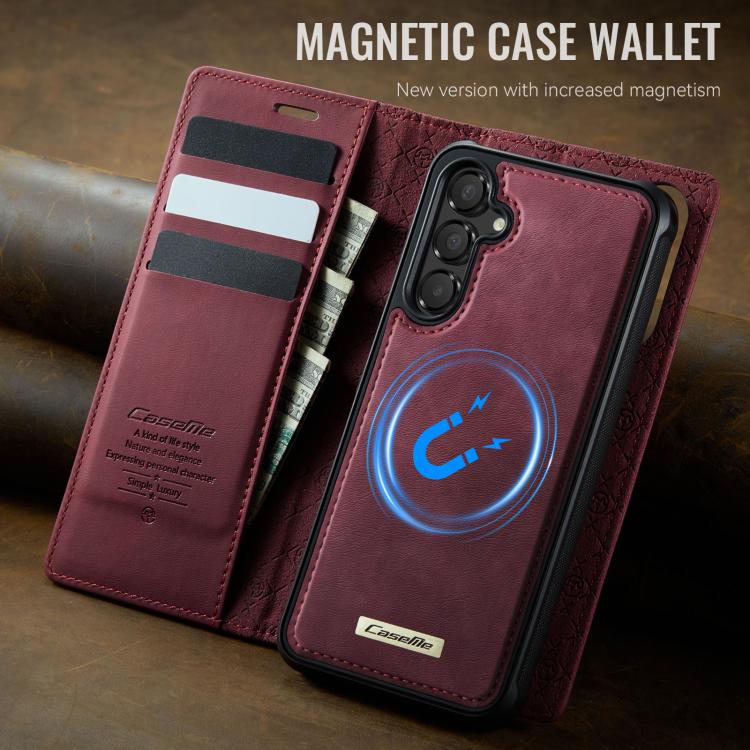 CaseMe C49 Magnetic RFID Blocking Detachable Wallet Leather Phone Case, For Samsung Galaxy A15, For Samsung Galaxy S23 FE 5G, For Samsung Galaxy A54 5G, For Samsung Galaxy S23 Ultra 5G