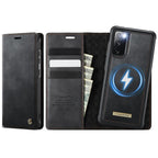 CaseMe C49 Magnetic RFID Blocking Detachable Wallet Leather Phone Case – Magnetic, Card Slot, Leather, For Samsung Galaxy S23+ 5G, For Samsung Galaxy S23 5G, For Samsung Galaxy A13 / A04s, For Samsung Galaxy S20 FE