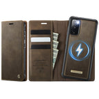 CaseMe C49 Magnetic RFID Blocking Detachable Wallet Leather Phone Case – Magnetic, Card Slot, Leather, For Samsung Galaxy S23+ 5G, For Samsung Galaxy S23 5G, For Samsung Galaxy A13 / A04s, For Samsung Galaxy S20 FE
