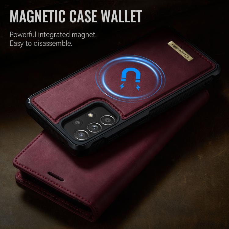 CaseMe C49 Magnetic RFID Blocking Detachable Wallet Leather Phone Case – Magnetic, Card Slot, Leather, For Samsung Galaxy A53 5G, For Samsung Galaxy S22 Ultra 5G, For Samsung Galaxy S22+ 5G, For Samsung Galaxy S22 5G