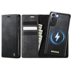 CaseMe C49 Magnetic RFID Blocking Detachable Wallet Leather Phone Case – Magnetic, Card Slot, Leather, For Samsung Galaxy A52 / A52s, For Samsung Galaxy S21 FE 5G, For Samsung Galaxy S21 5G, For Samsung Galaxy S21+ 5G