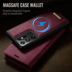 CaseMe C49 Magnetic RFID Blocking Detachable Wallet Leather Phone Case – Magnetic, Card Slot, Leather, For Samsung Galaxy S21 Ultra 5G, For Samsung Galaxy S20 Ultra, For Samsung Galaxy S20, For Samsung Galaxy S20+