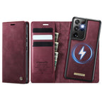 CaseMe C49 Magnetic RFID Blocking Detachable Wallet Leather Phone Case – Magnetic, Card Slot, Leather, For Samsung Galaxy S21 Ultra 5G, For Samsung Galaxy S20 Ultra, For Samsung Galaxy S20, For Samsung Galaxy S20+