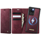 CaseMe C49 Magnetic RFID Blocking Detachable Wallet Leather Phone Case – Magnetic, Card Slot, Leather, For Samsung Galaxy S21 Ultra 5G, For Samsung Galaxy S20 Ultra, For Samsung Galaxy S20, For Samsung Galaxy S20+