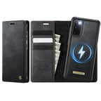 CaseMe C49 Magnetic RFID Blocking Detachable Wallet Leather Phone Case – Magnetic, Card Slot, Leather, For Samsung Galaxy S21 Ultra 5G, For Samsung Galaxy S20 Ultra, For Samsung Galaxy S20, For Samsung Galaxy S20+